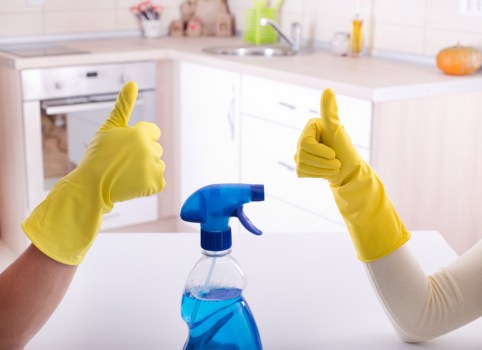 Professional office cleaning team in an Ilford workplace