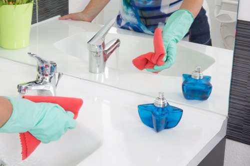 Detail-focused cleaning by Ilford Cleaners in a modern residential space