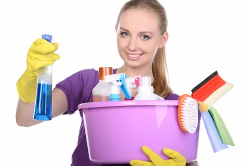 Commercial office cleaning service in Ilford interior