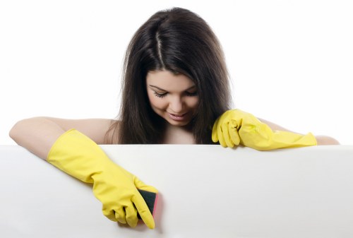 Local Ilford oven cleaner restoring a built-in oven to a fresh finish