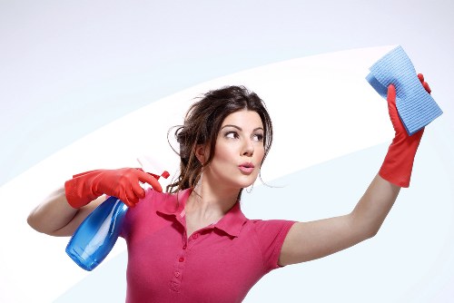 Keyboard navigation and usability graphic for accessible cleaning services