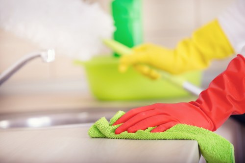 Specialist maintenance for different hard floor types in Ilford